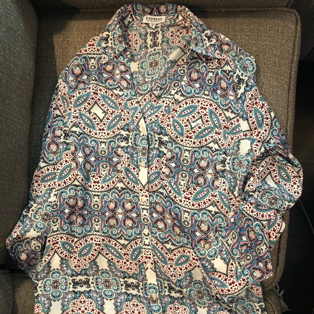 Express portofino shirt size medium